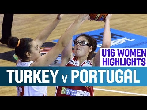 Turkey v Portugal- Highlights – 1st Round -2014 U16 European Championship Women