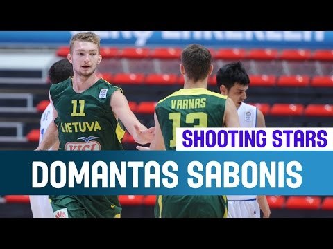 Domantas Sabonis – Shooting Stars – 2014 U18 European Championship