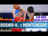 Bosnia and Herzegovina v Montenegro - Highlights – 2nd Round - 2014 U18 European Championship