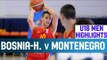 Bosnia and Herzegovina v Montenegro - Highlights – 2nd Round - 2014 U18 European Championship