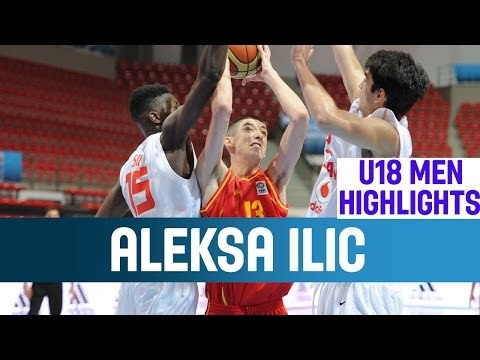 Aleksa Ilic - Highlights - 1st Round - 2014 U18 European Championship