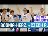 Bosnia and Herzegovina v Czech Republic - Highlights - 1st Round - 2014 U18 European Championship