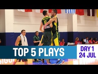 Top 5 plays - 24 July - 2014 U18 European Championship