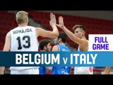 Belgium v Italy– 1st Round– 2014 U18 European Championship
