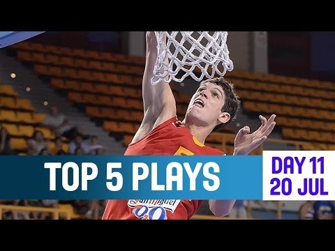 Top 5 plays 20 July - 2014 U20 European Championship