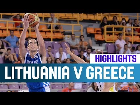 Lithuania v Greece- Highlights 5th Place Game -2014 U20 European Championship