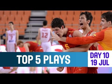 Top 5 plays 19 July - 2014 U20 European Championship