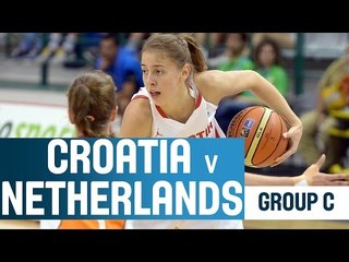 Croatia v Netherlands -- Group C -- 2014 U18 European Championship Women