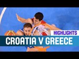 Croatia v Greece- Highlights - Quarter-Finals -2014 U20 European Championship