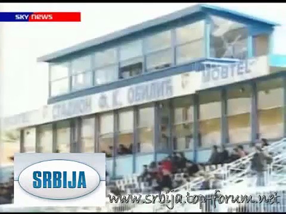 Ceca i Arkan na stadionu Obilica 1998