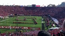 2013 Rose Bowl anthem/B-2 flyover (Stanford vs Wisconsin)