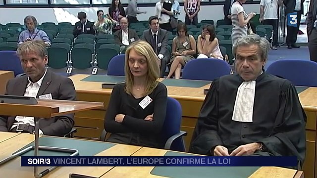 Vincent Lambert : la Cour Européenne des Droits de l'Homme valide l'arrêt des soins