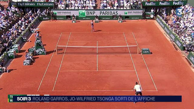 Roland-Garros : éliminé par Wawrinka, Tsonga n'ira pas en finale