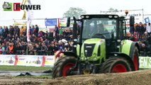 Claas trekkers op de baan - Tractorpulling Didam 2013