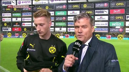 HD Marco Reus Post Hamburg Match Interview - Sep 14th 2013