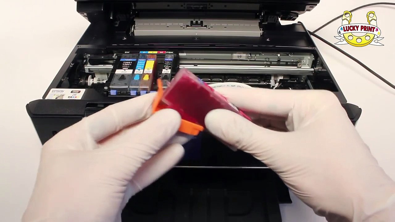 Установка ПЗК для Epson XP-600 / XP-605 / XP-700 / XP-800