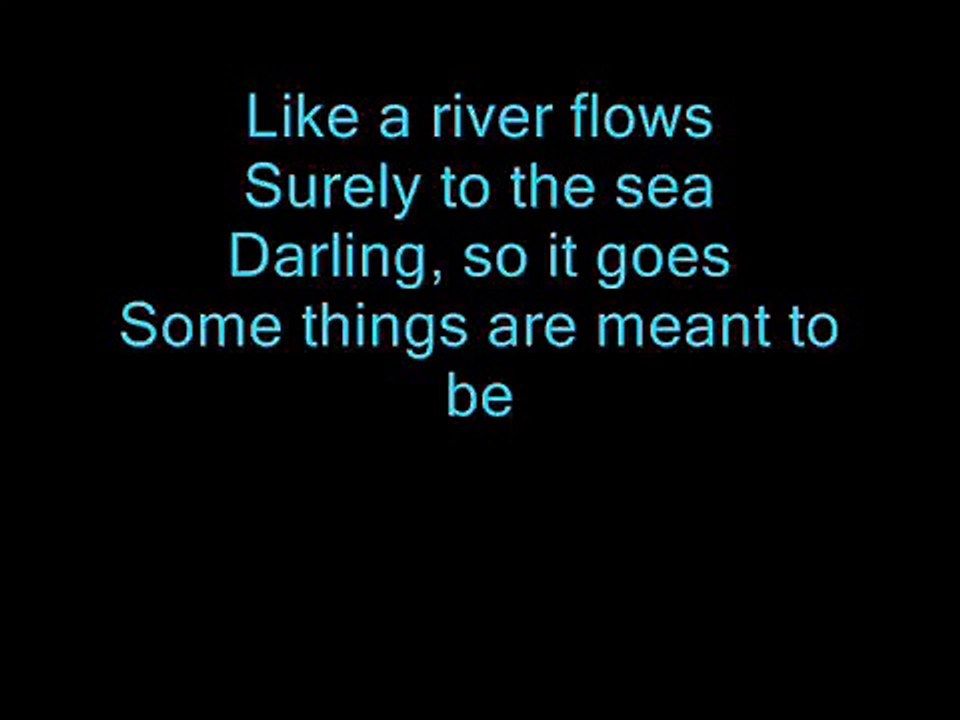 ♫Can't Help Falling In Love_ Andrea Bocelli & Kathrine McPhee_With Lyrics♫