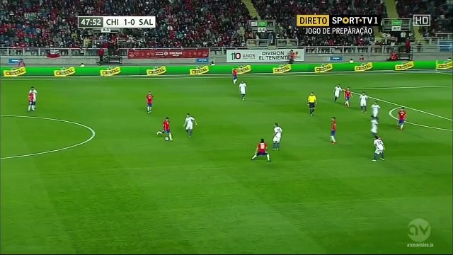 Alexis Sánchez Fantastic Chance - Chile vs Salvador 05.06.2015