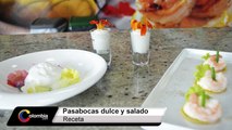 Receta: Pasabocas dulce y salado