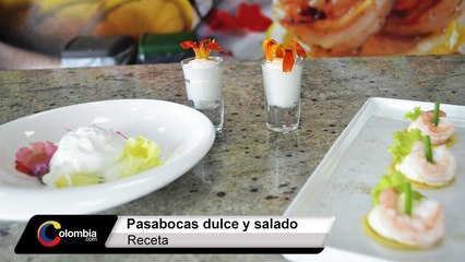 Receta: Pasabocas dulce y salado