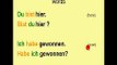 Learn German # 5a - Asking Questions (without using german question words)