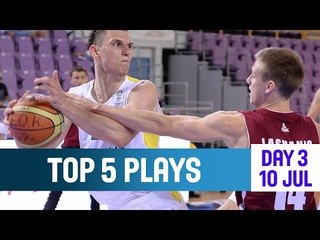 Top 5 plays -- 10 July - 2014 U20 European Championship