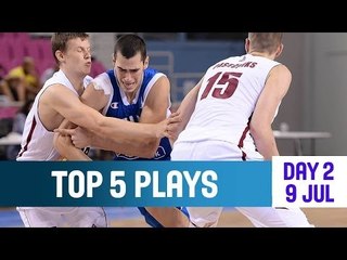 Top 5 plays -- 9 July - 2014 U20 European Championship