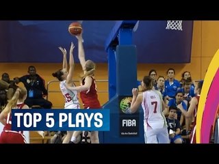 Top 5 Plays - 2014 FIBA U17 World Championship for Women
