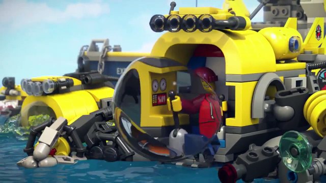 Мультик Лего Сити ПРИДУРКИ Открой Тайны Океана LEGO city WANKERS Unlock the Mysteries of the Ocean