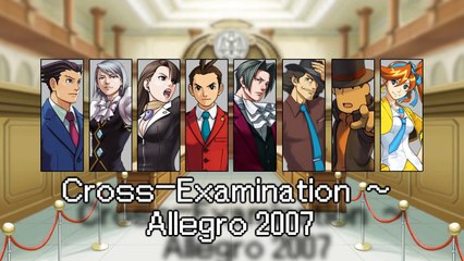 Ace Attorney Music: Testimony/Confrontation Mix 2013