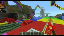 Minecraft Rainbow Road Mario Kart 64