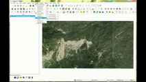 Extract contour lines from a satellite imagery in QGIS