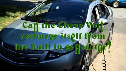 Self Charging Chevy Volt