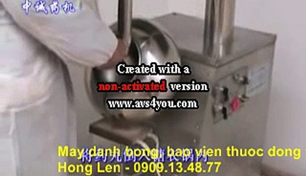 máy bao viên thuốc đông y, máy bao viên thuốc bắc