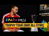 #Spain2014 Trophy Tour at #NBAAllStar