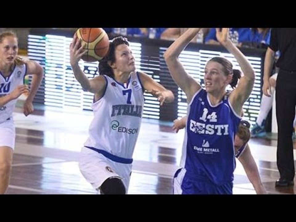 #EuroBasketWomen 2015 QR: Italy made to sweat by Estonia