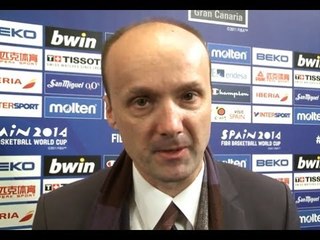 Slovenia coach Jure ZDOVC Final Draw reaction