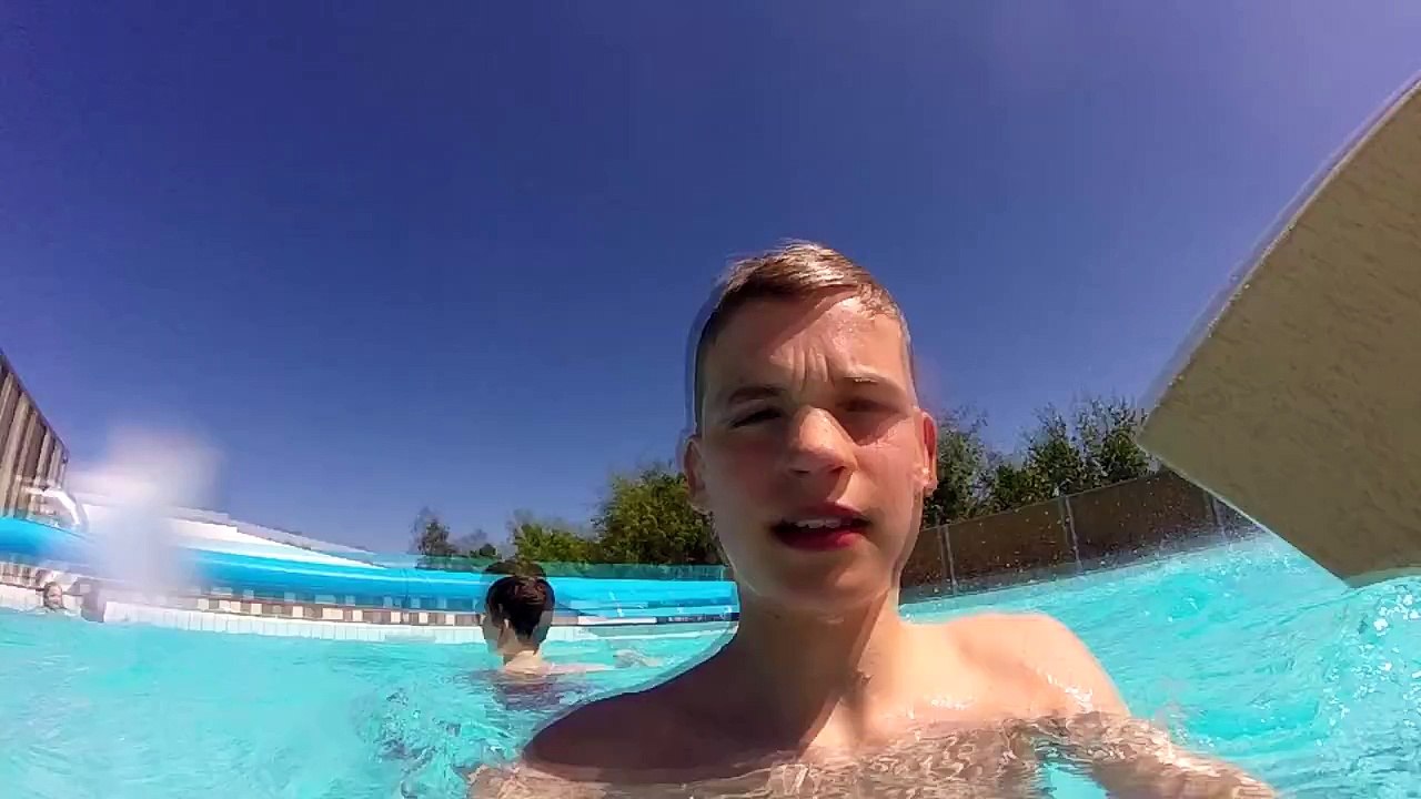 Gopro Hero Swimming Pool Fun #4 (Swim Fun Joure!)