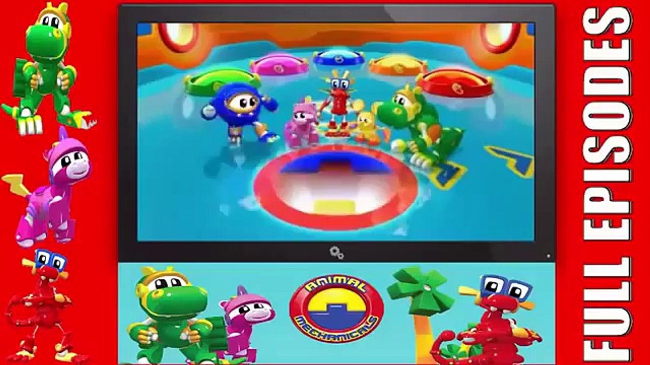 New Cartoon 2015 Animal Mechanicals Animal Islands Cow Castle Hassle