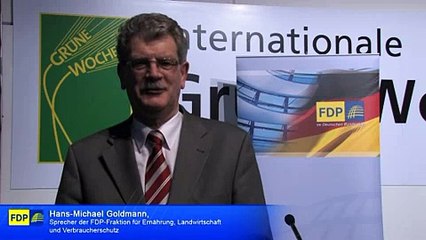 FDP Klimaschutz durch effiziente Landwirtschaft (GrüneWoche)