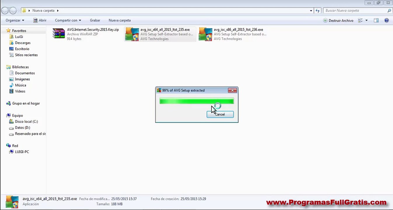 Descargar Antivirus AVG Internet Security 2015