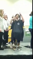 Sarah Shaves Her Head!