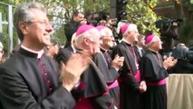 Il papa con i giovani amici degli anziani - Comunità di Sant'Egidio