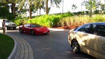 Ferrari F360 Modena Arriving into Atlantis - HD!