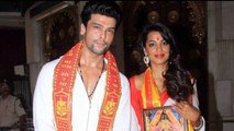 Mugdha Godse & Kushal Tandon Visits Siddhivinayak Temple For Romila Muhurat
