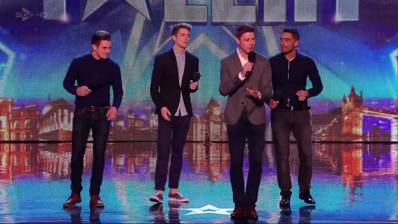 Jack Pack swing the Judges  Britain's Got Talent 2014