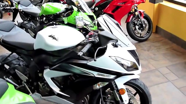 2013 Kawasaki ZX6r 636 Ninja 300 White