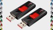 SanDisk 64 GB Cruzer Twin Pack 128 GB (64GB x2) USB 2.0 Flash Drive SDCZ36 Thumb Drive