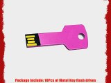 10PCS 8GB 8G USB Flash Drive Metal Key Design USB Flash Drive Metal Key Shaped Memory Stick