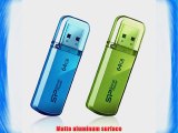 Silicon Power Helios 101 64GB USB 2.0 Flash Drive Ocean Blue (SP064GBUF2101V1B)